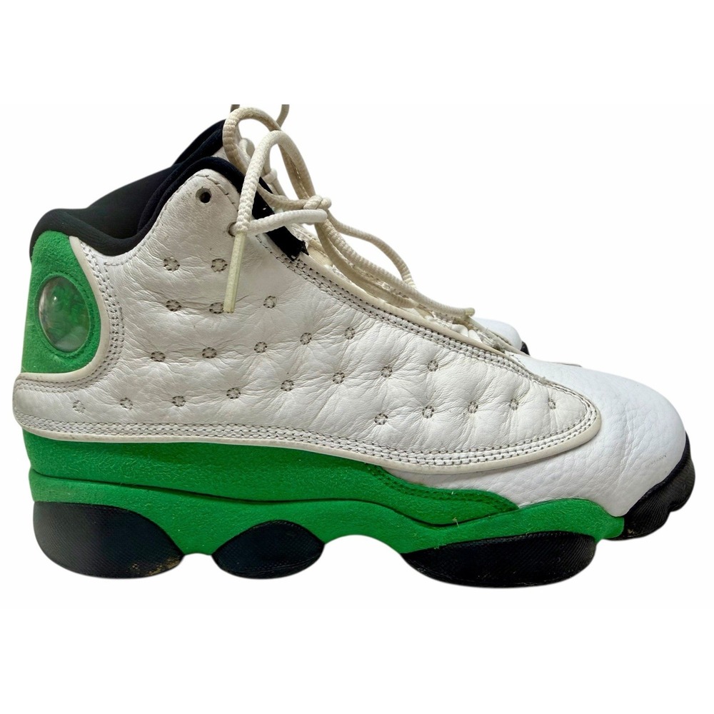 Air Jordan 13 Nike Retro GS 2020 Lucky Green DB6536-113 Youth Size 6Y - Picture 3 of 8